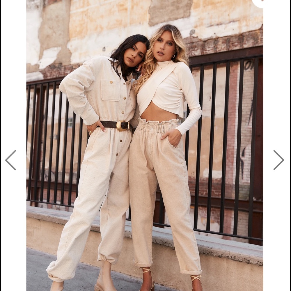 12th Tribe SANDSTORM TAUPE CORDUROY PANTS